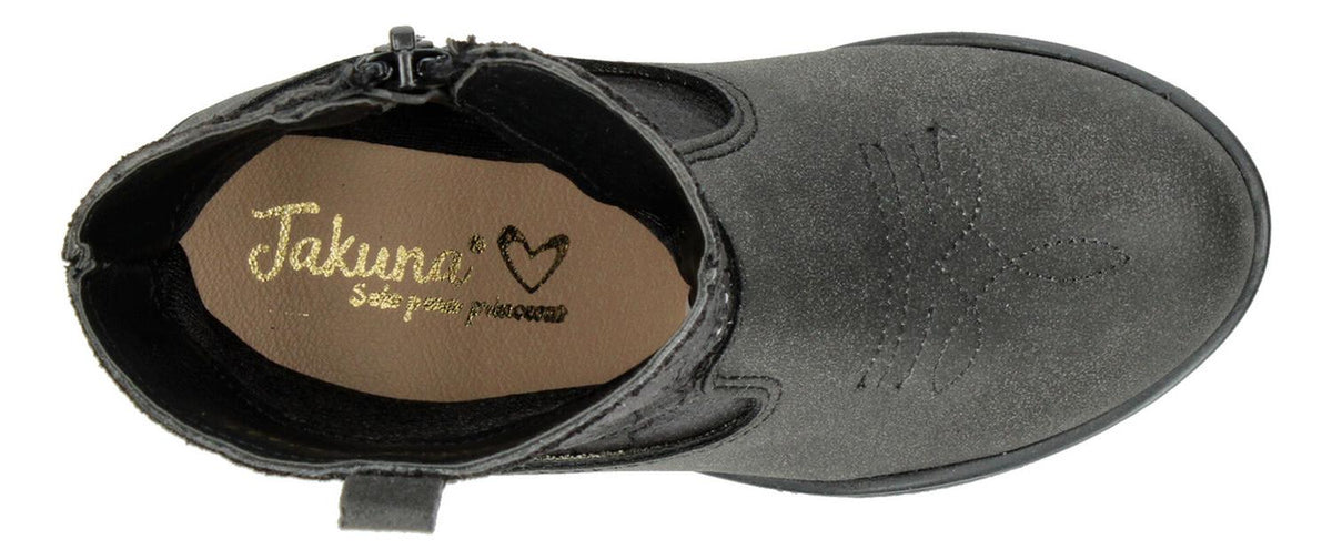Bota Vaquera Jakuna Negro Para Niña T18-22 [JAK363], foto 8 de 10