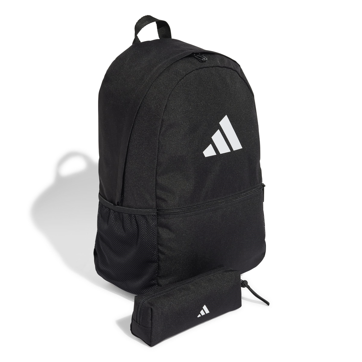 Mochila Adidas Negra Con Lapicera Escolar Amplia Unisex 23L, foto 10 de 10