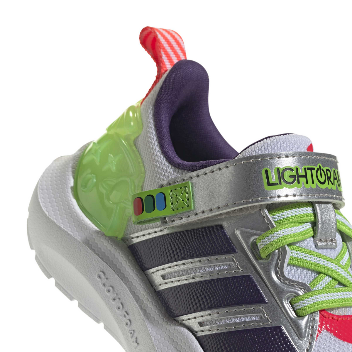 Tenis Adidas Toy Story Buzz Lightyear Niño Blanco Casual Infantil T11-16, foto 5 de 10