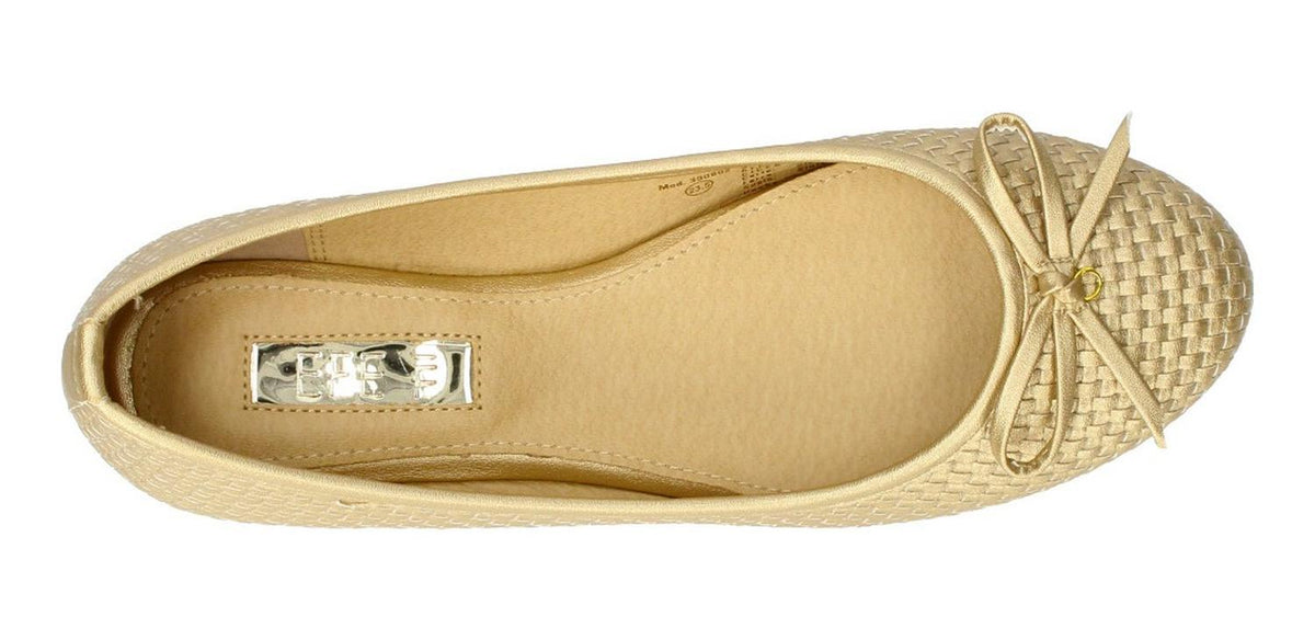 Balerina Flat Efe Para Mujer 390802 Dorado [efe900], foto 5 de 6