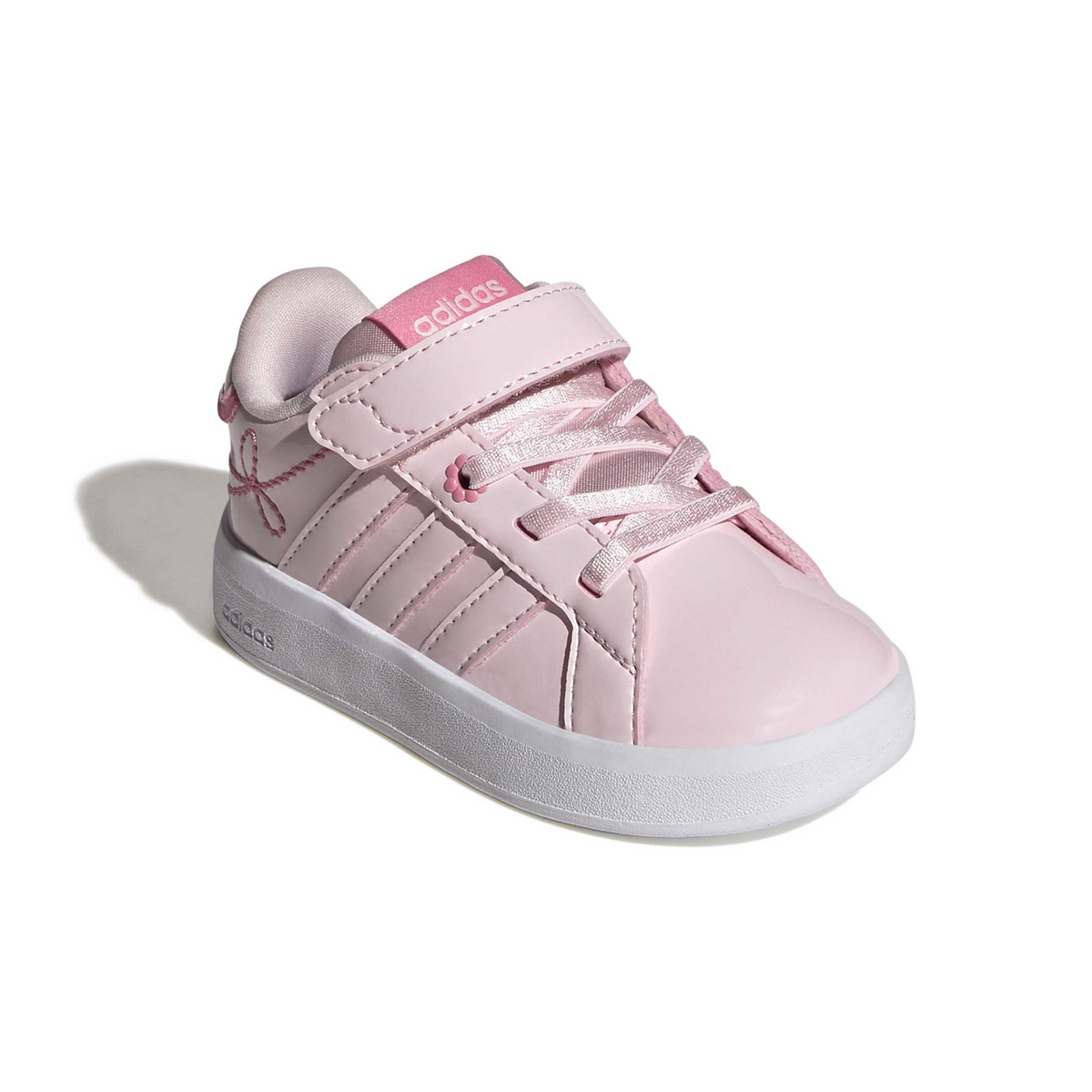 Tenis Adidas Grand Court 3.0 Niña Rosa Casual Infantil T10-16, foto 10 de 10