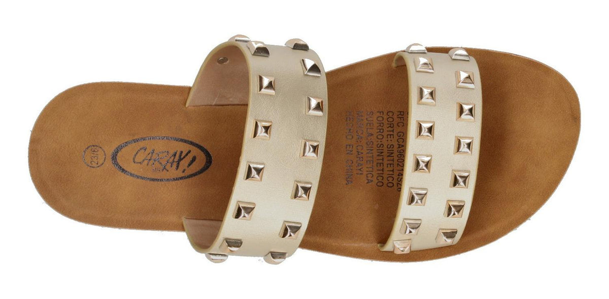 Sandalias Caray Para Mujer 79 Beige [car391], foto 8 de 10