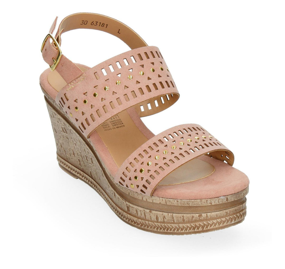 Sandalias Perez Lete Para Mujer 63181 Rosa [plt270], foto 5 de 10