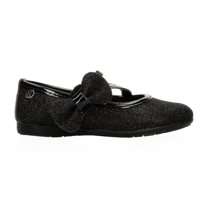 Flats Jakuna Negro para Niña T15-22 [JAK295]
