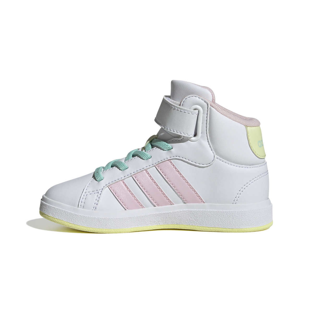 Tenis Adidas Grand Court Mid Blanco Niña T19-22 [ADD2745], foto 4 de 10