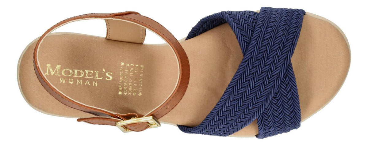 Sandalias Model´s Azul Marino Para Mujer [mds8], foto 8 de 10