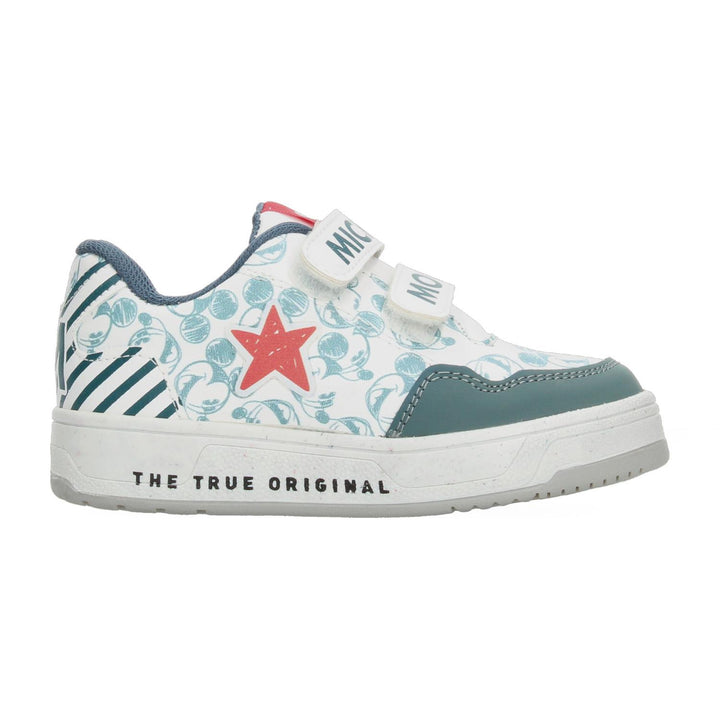 Tenis Disney Mickey Mouse Niño Blanco Casual Infantil