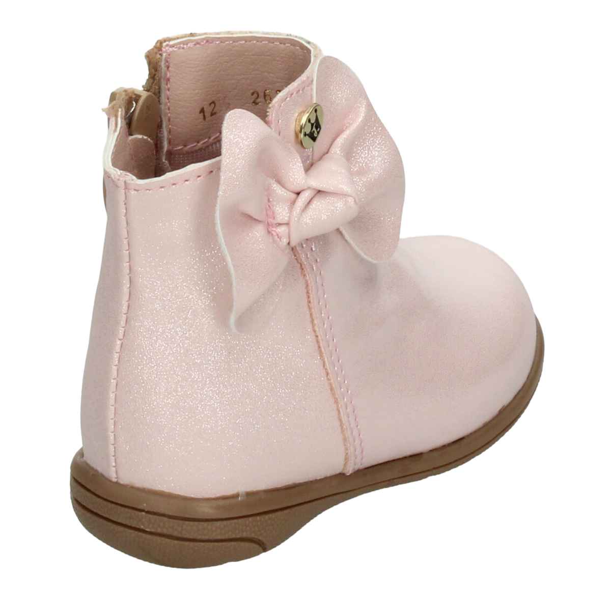 Bota Jakuna Niña Rosa Casual Cierre Moño Infantil T15-18, foto 3 de 10