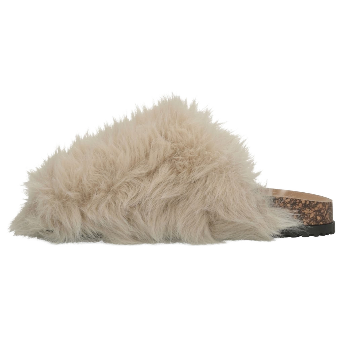 Zapato Berlin Dama Beige Casual Peluche Slip On Cómodo Mujer, foto 5 de 10