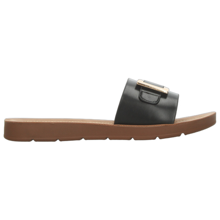 Sandalias Berlin Dama Negro Casual Para Mujer