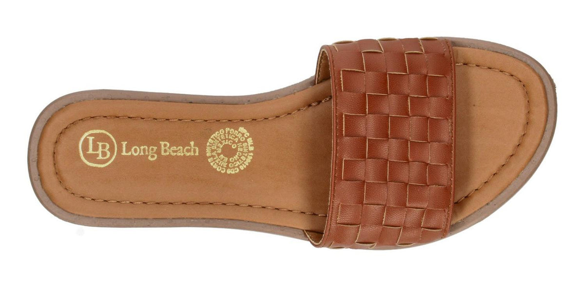 Sandalias Long Beach Para Mujer 190 Cafe [lbe98], foto 8 de 10