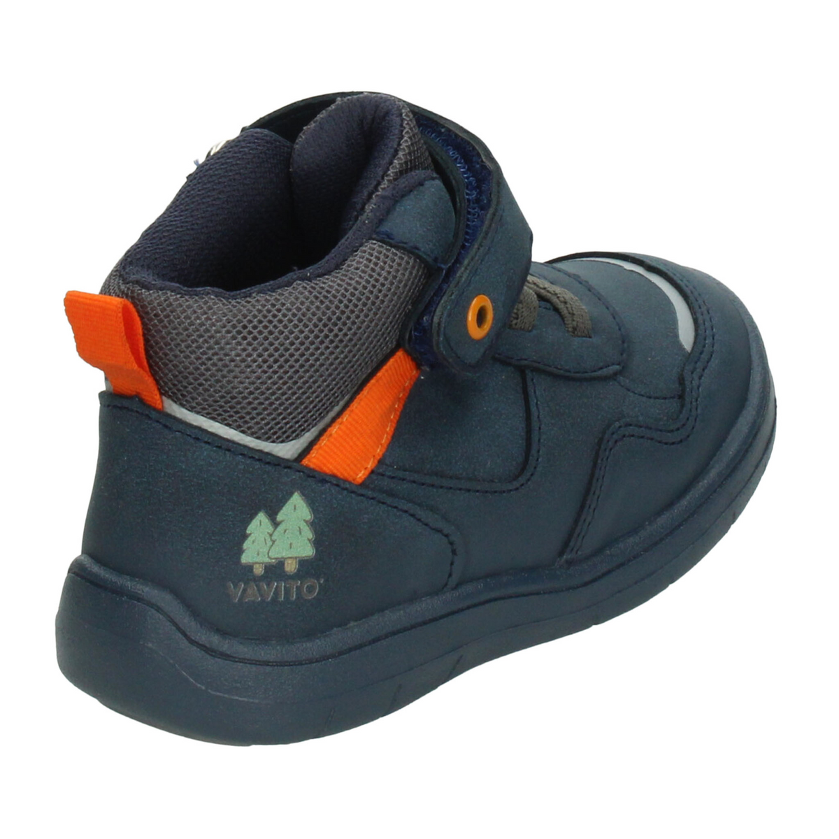 Bota Vavito Niño Azul Marino Casual Cinta Adhesiva Infantil T15-18, foto 3 de 10