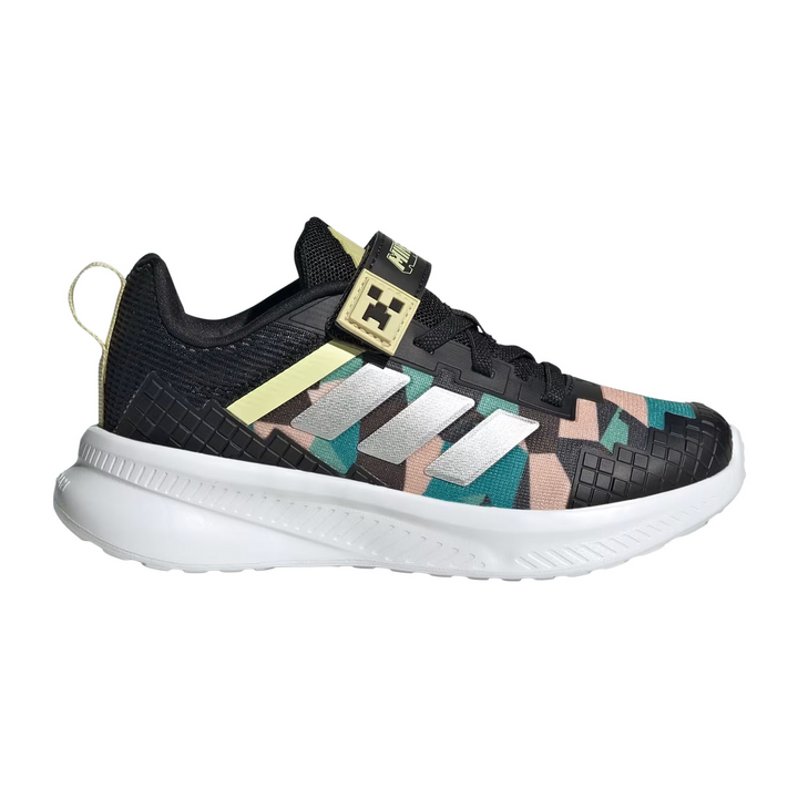 Tenis Adidas Minecraft Fortarun Niño Negro Deportivo Infantil T16-22
