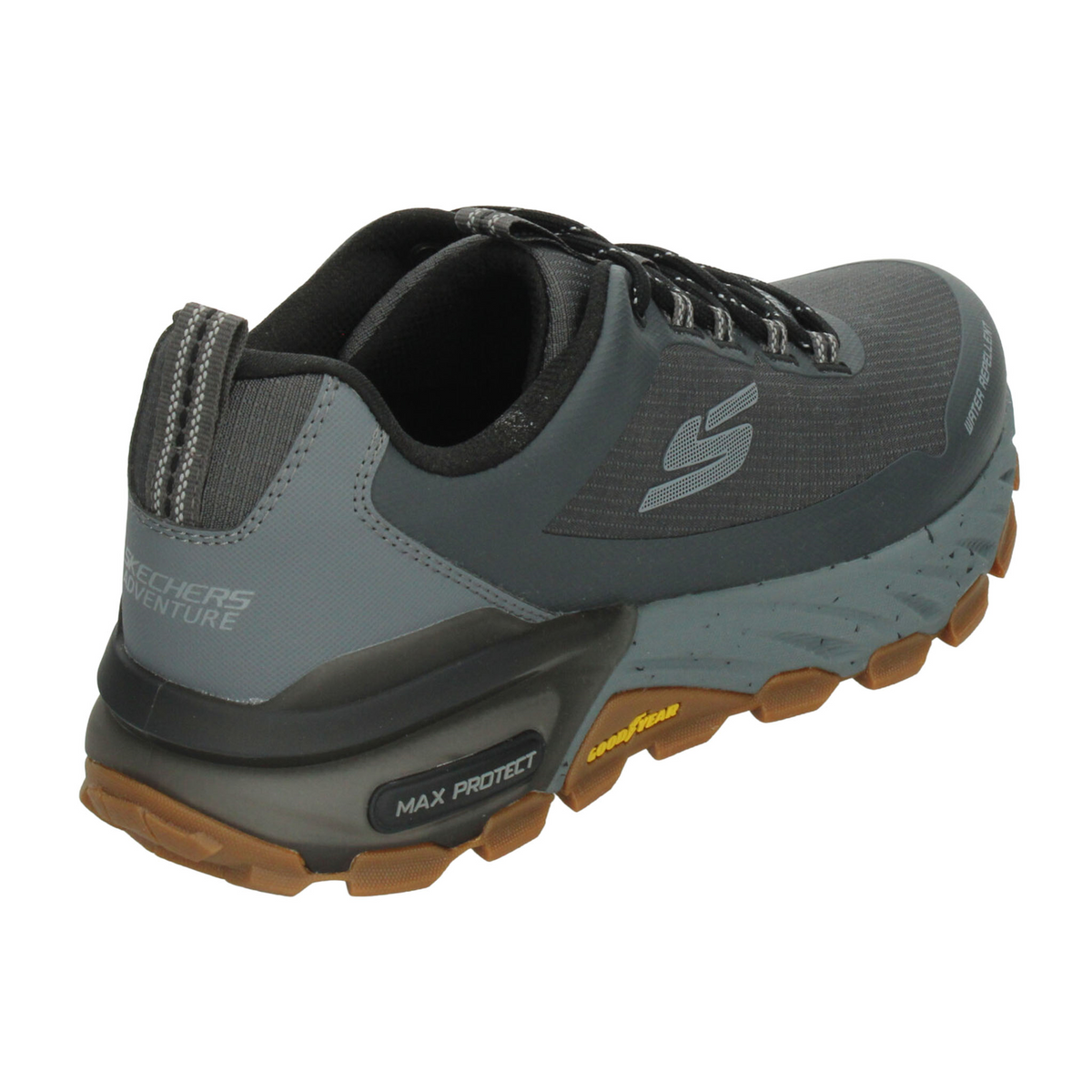 Tenis Skechers Max Protect Hombre Gris Senderismo Outdoor Caballero, foto 3 de 10