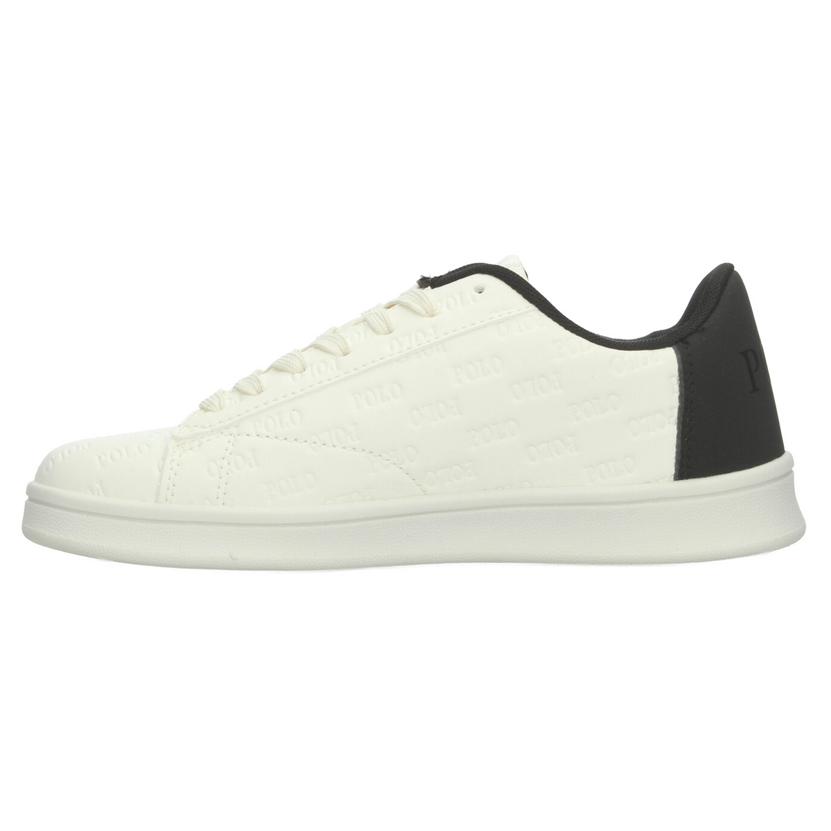 Tenis Polo Dama Off White Negro Casual Para Mujer, foto 5 de 10