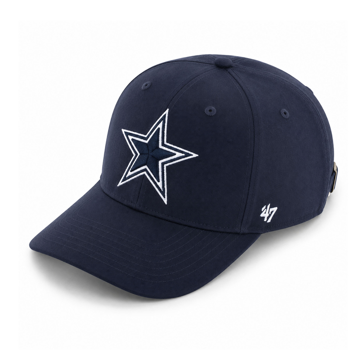 Gorra 47 Brand Dallas Cowboys Azul Fútbol Americano Unisex, foto 6 de 10
