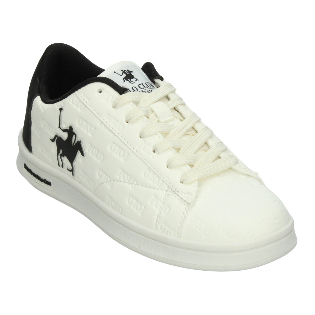 Tenis Polo Dama Off White Negro Casual Para Mujer, foto 4 de 10