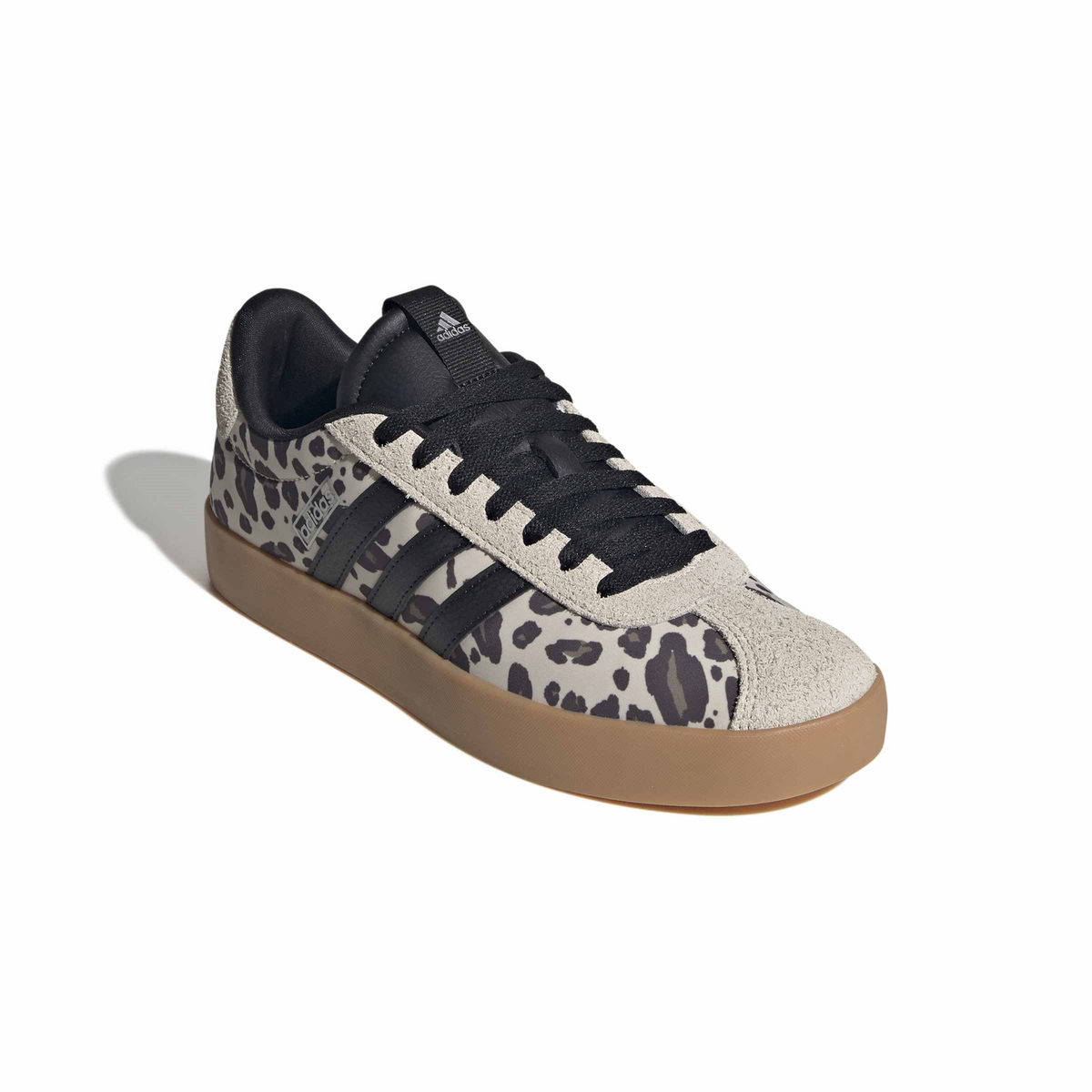 Tenis Adidas VL Court 3.0 Dama Beige Casual Animal Print Mujer, foto 2 de 10