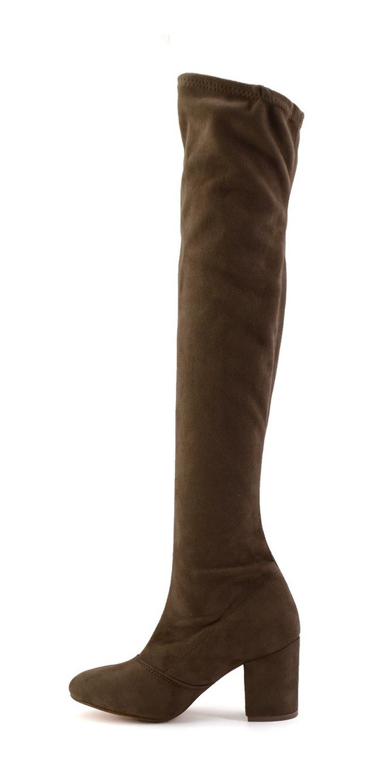 Bota Long Beach Para Mujer 7512 Cafe [lbe41], foto 2 de 6