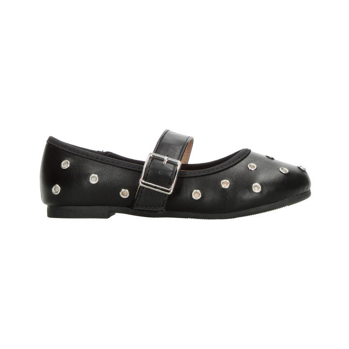 Zapato Coqueta Niña Negro Casual Infantil T18-24