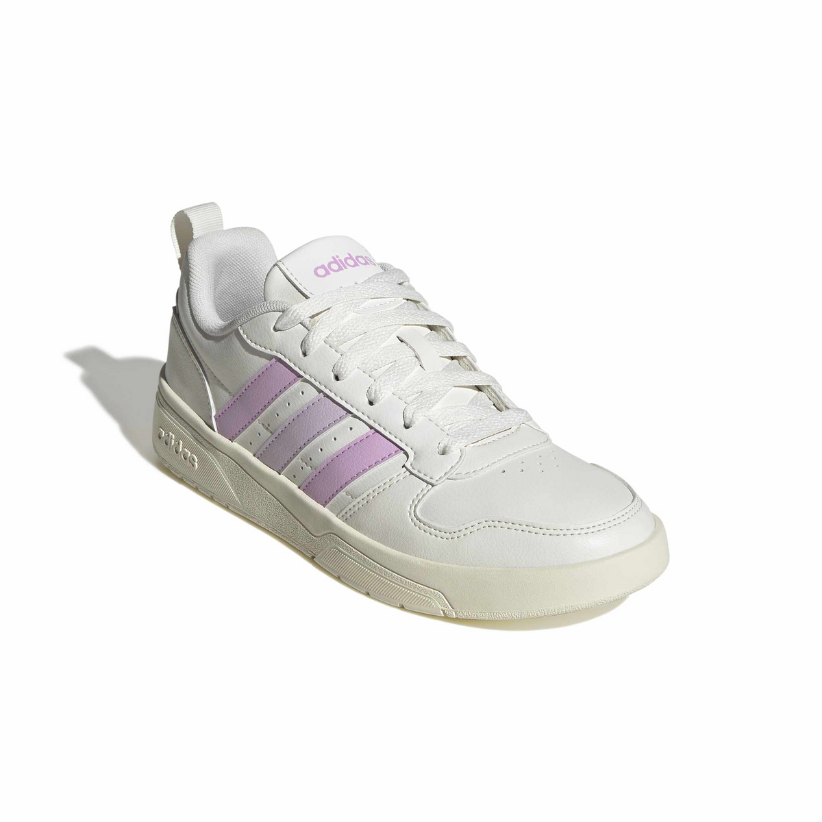 Tenis Adidas Courtwave Core Dama Crema Casual Cintas Mujer, foto 2 de 10
