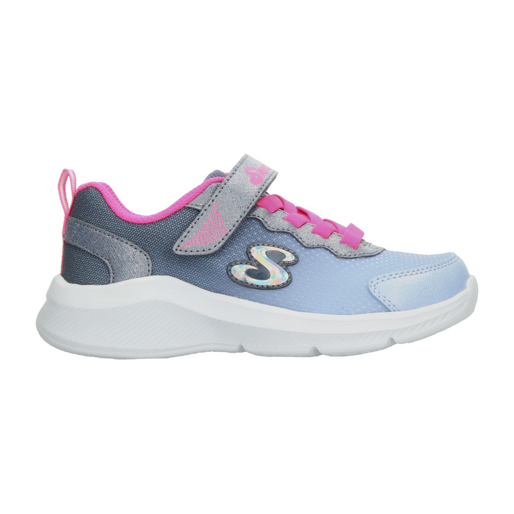 Tenis Skechers Niña Azul Casual Para Infantil T17-22