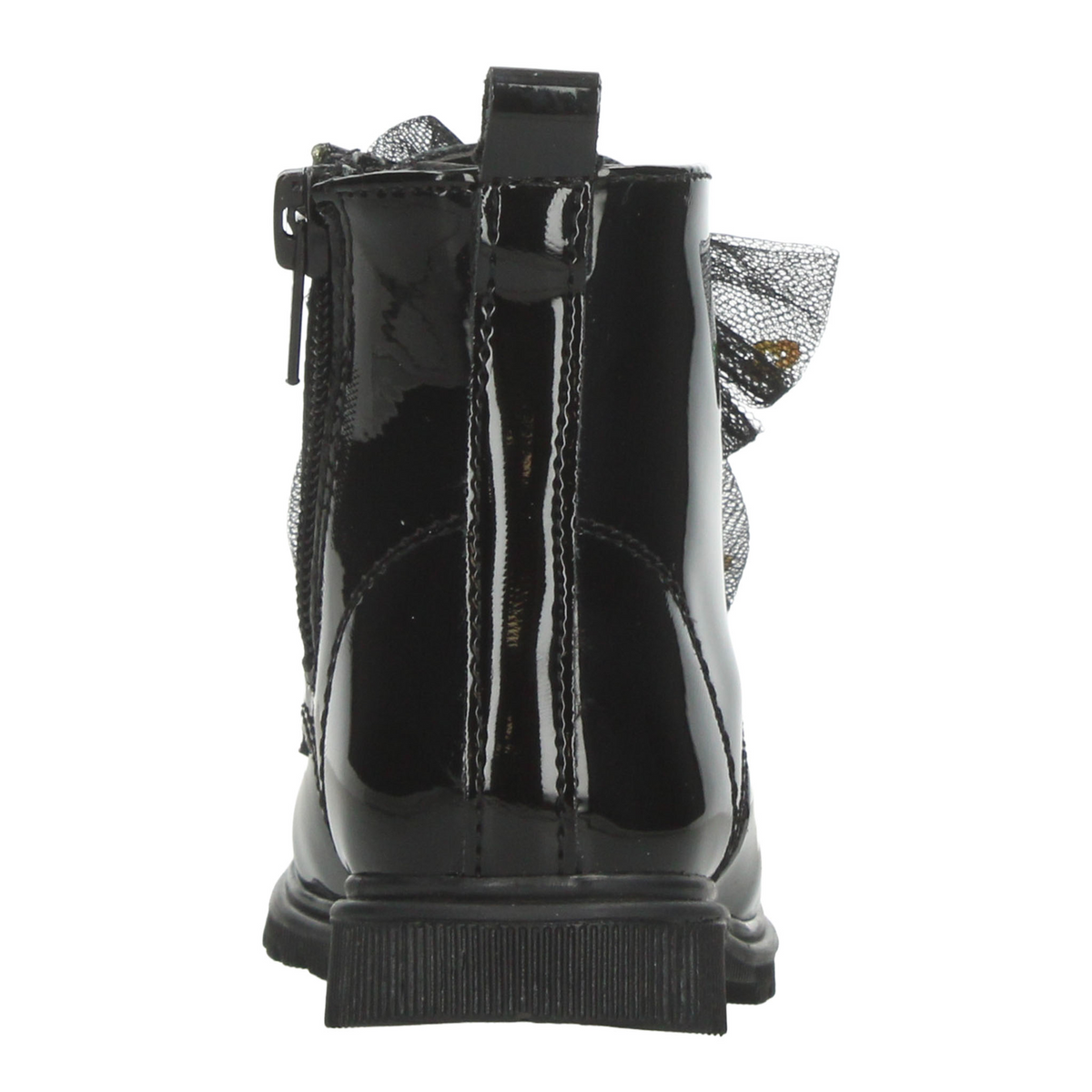 Bota Yuyin Niña Negro Casual Moños Infantil T12-15, foto 7 de 10