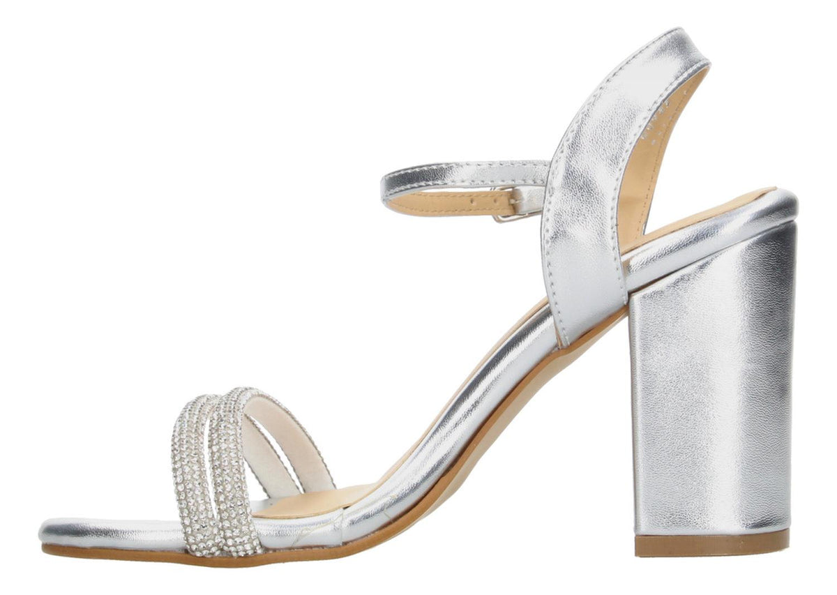 Sandalias De Fiesta Perez Lete Plateado Para Mujer [plt335], foto 5 de 10