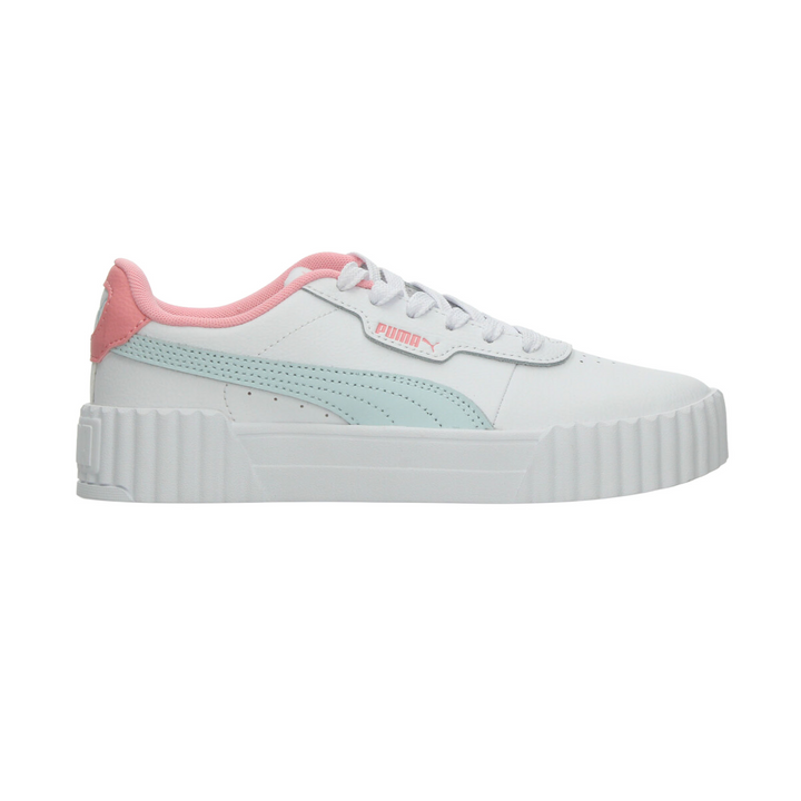 Tenis Puma Carina 3.0 Jr Niña Blanco Casual Infantil T22-25