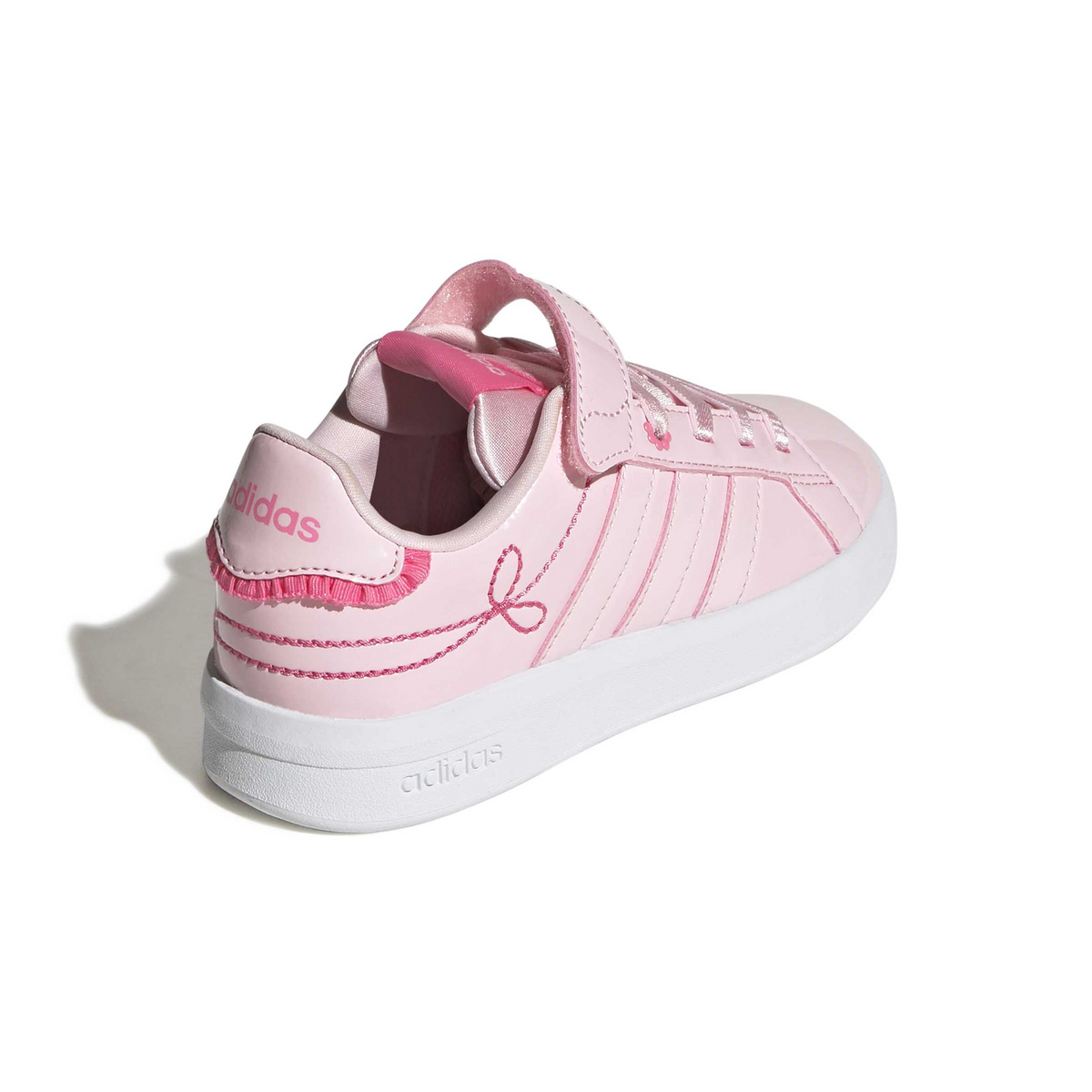 Tenis Adidas Grand Court 3.0 Niña Rosa Casual Cómodo Deportivo Infantil T16-22, foto 3 de 10