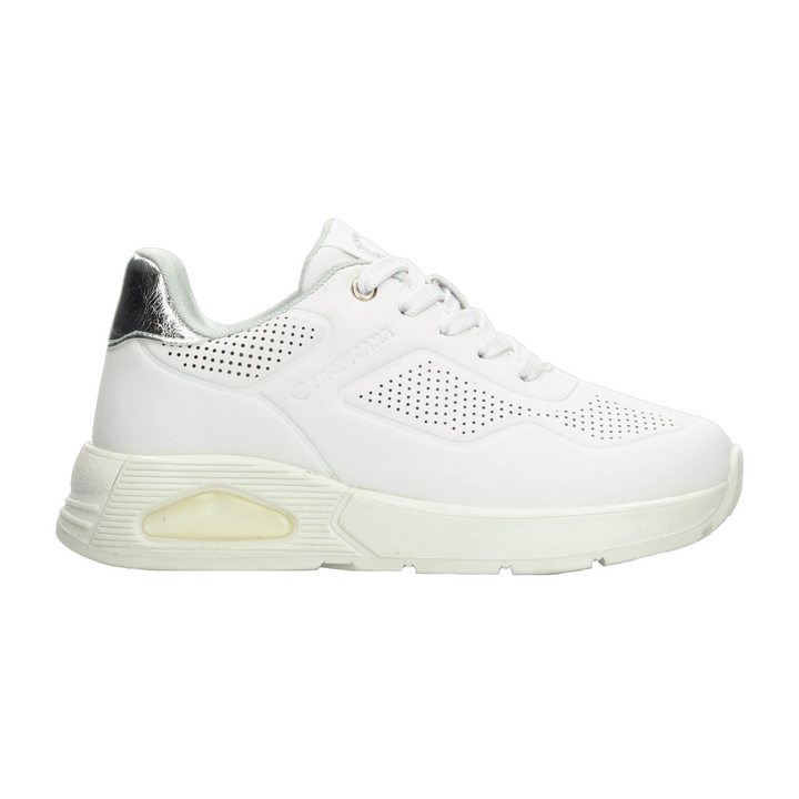 Tenis Tropicana Niña Blanco Casual Dama Jr. T22-26