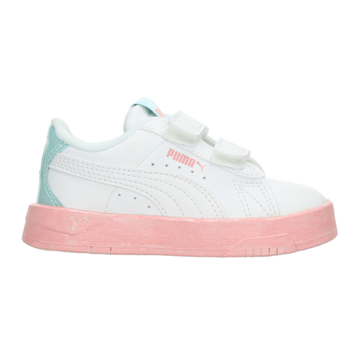 Tenis Puma Jada Classic Niña Blanco Casual Infantil T10-17