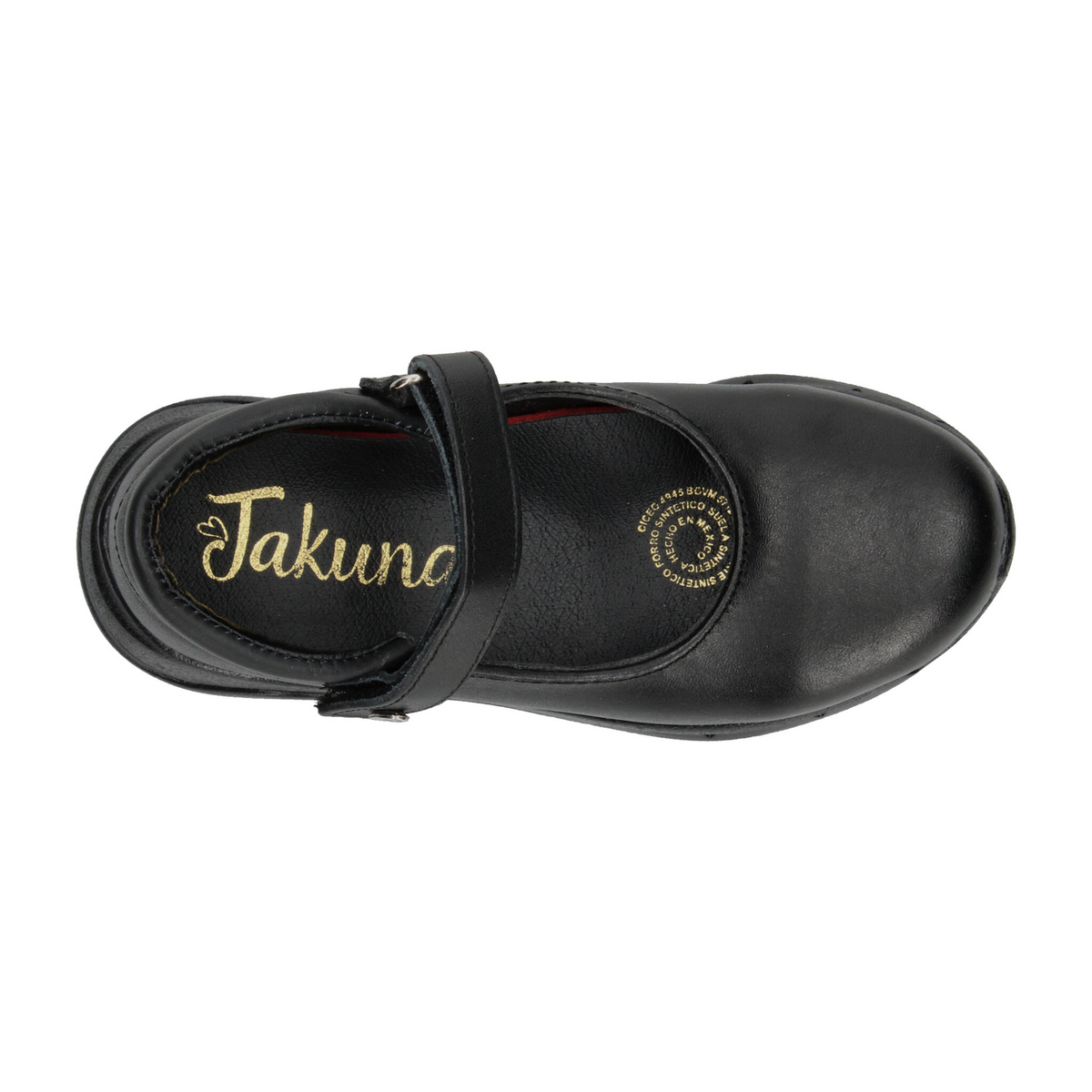 Zapato Escolar Jakuna Negro para Niña T22-27 [JAK437], foto 8 de 10