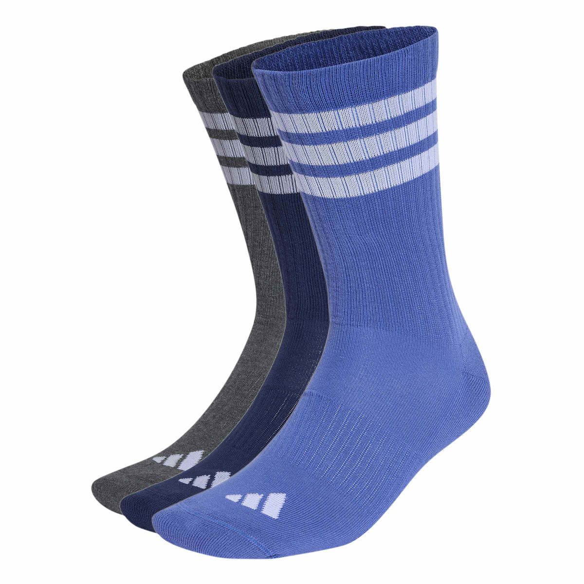 Calcetines Adidas Hombre Multicolor 3 Pares Acolchados Largo Caballero, foto 10 de 10