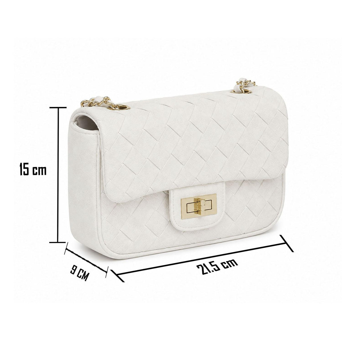 Bolsa Felianna Dama Blanco Casual Para Mujer, foto 5 de 10