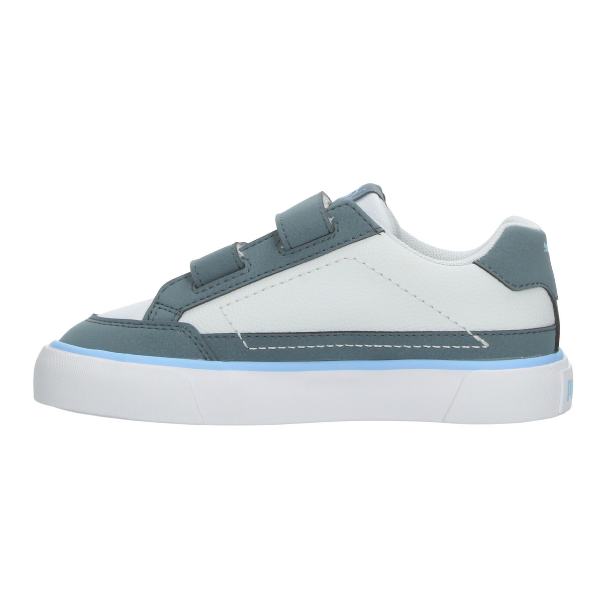 Tenis Puma Court Classic Niño Blanco Casual Infantil T17-22, foto 5 de 10