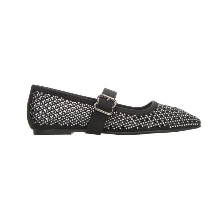 Flats Berlin Dama Negro Casual Para Mujer