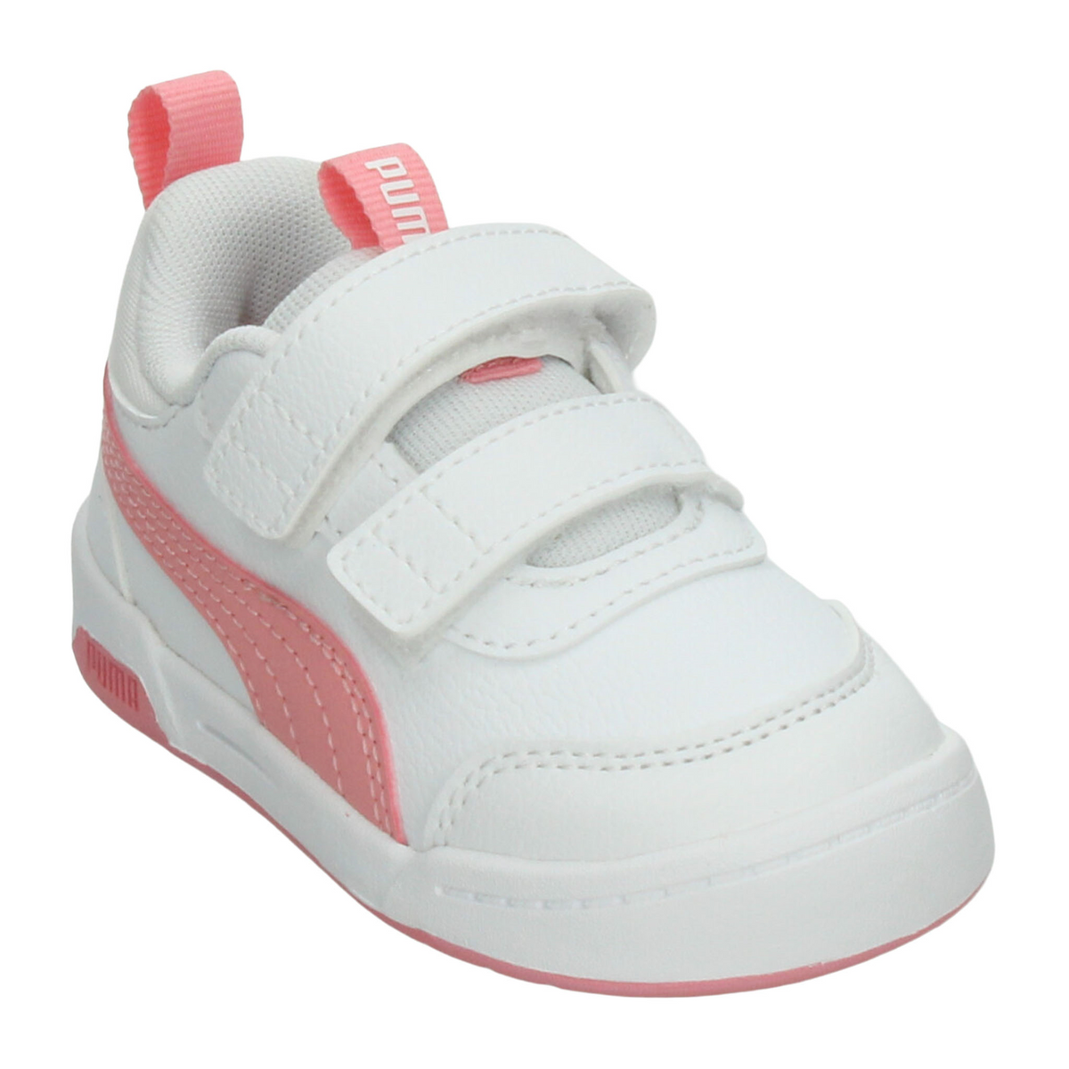 Tenis Puma Multiflex 2 Niña Blanco Casual Escolar Infantil T11-16, foto 4 de 10