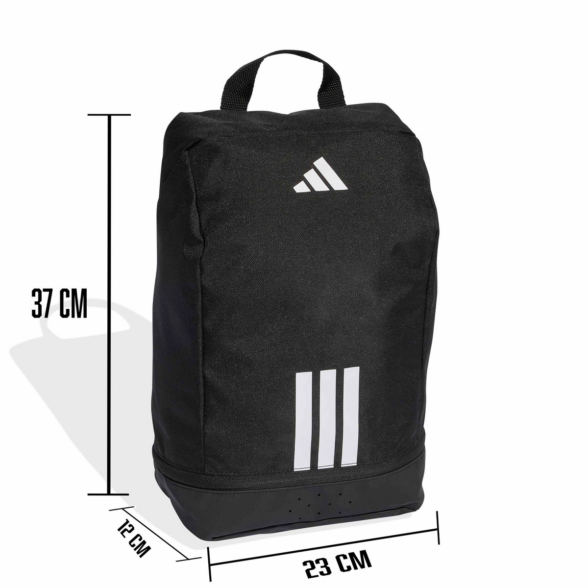 Mochila Adidas Shoes Bag Negro Deportiva Escolar Unisex 10L, foto 6 de 10