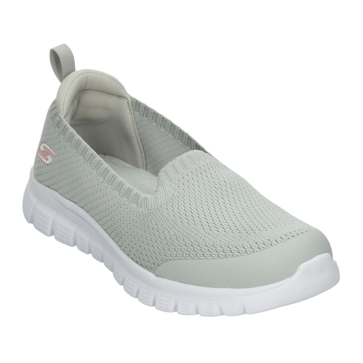 Tenis Skechers Graceful Dama Gris Deportivo Slip On Mujer, foto 4 de 10