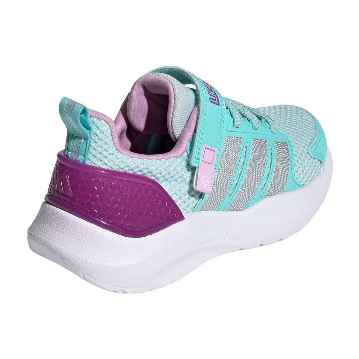 Tenis Adidas Lightorama Niña Azul Deportivo Luz Led Infantil T16-22, foto 3 de 10