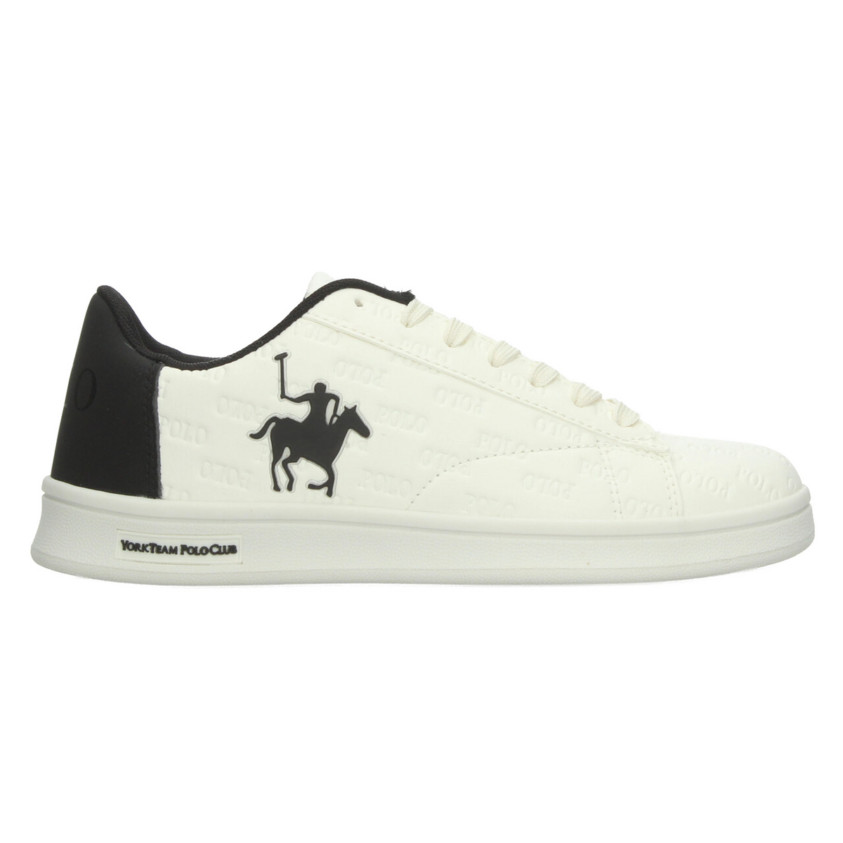 Tenis Polo Dama Off White Negro Casual Para Mujer, foto 10 de 10