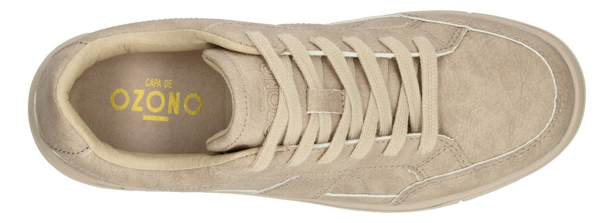 Tenis Ozono Beige Para Mujer [ozo2948], foto 8 de 10