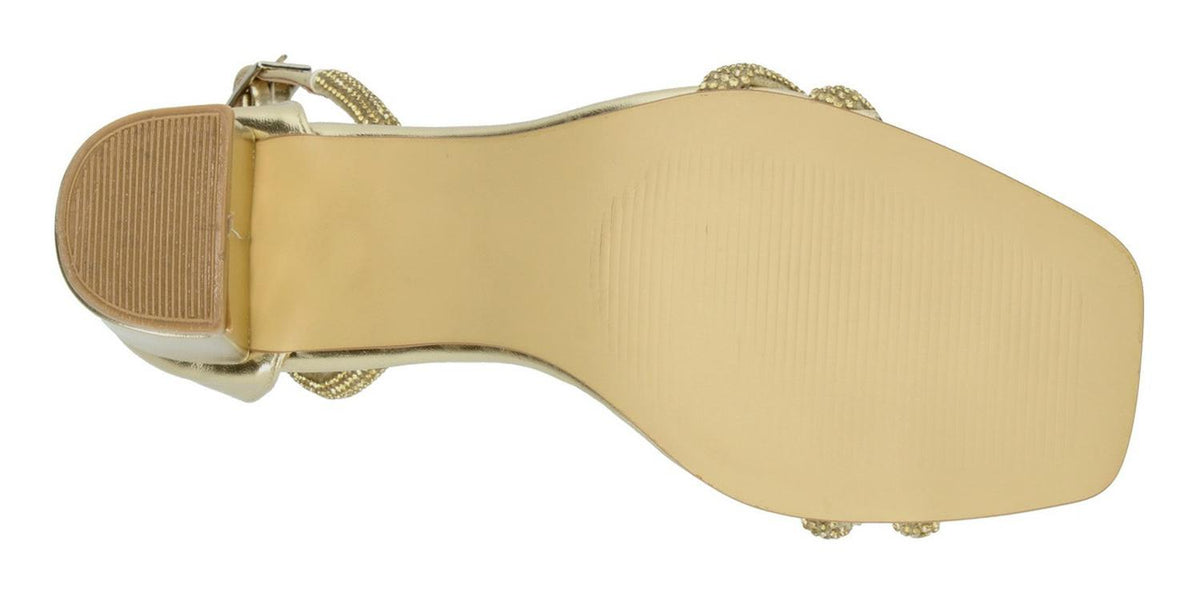Sandalias De Fiesta Perez Lete Dorado Para Mujer [plt344], foto 9 de 10