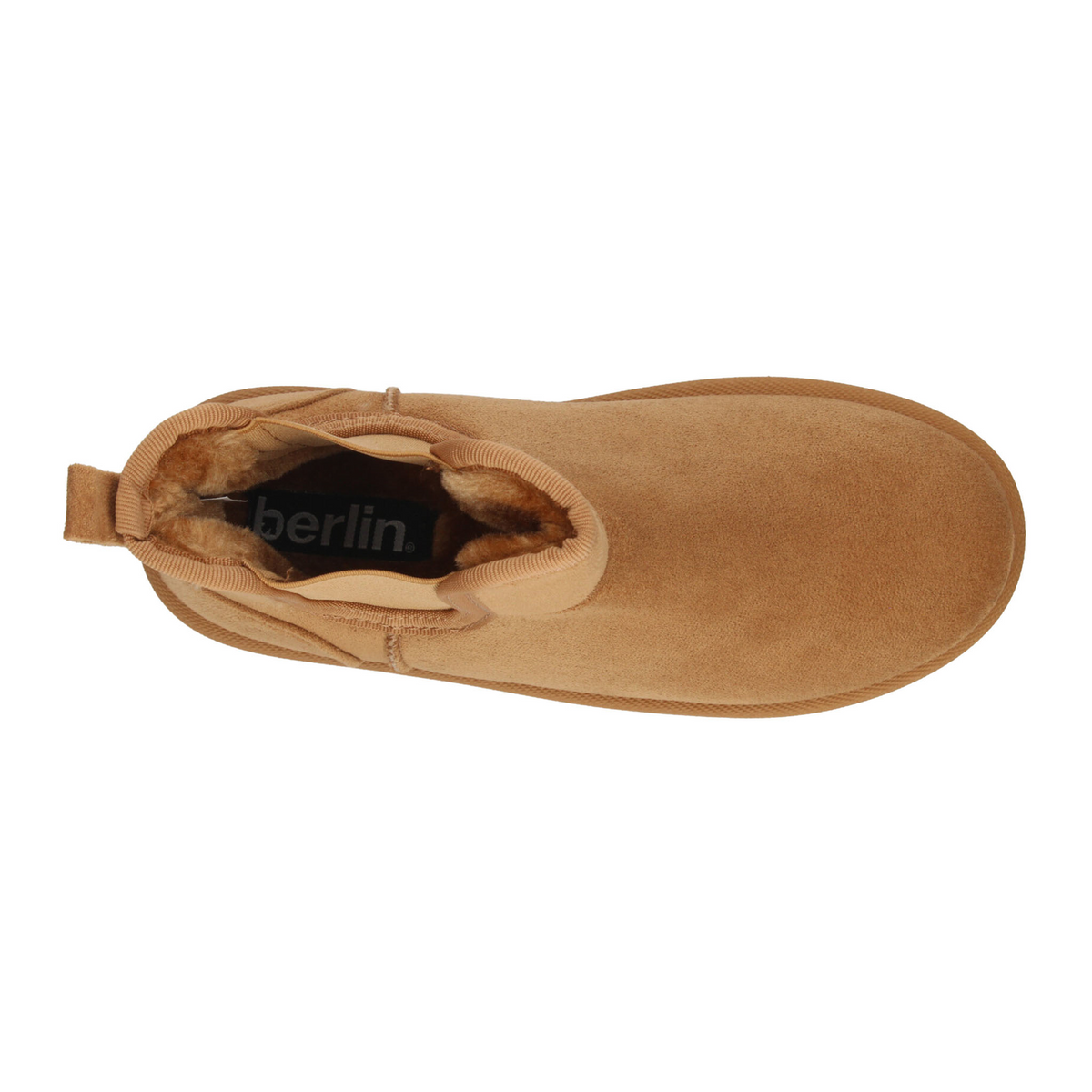 Botín Berlin Dama Camel Casual Plataforma Peluche Mujer, foto 8 de 10