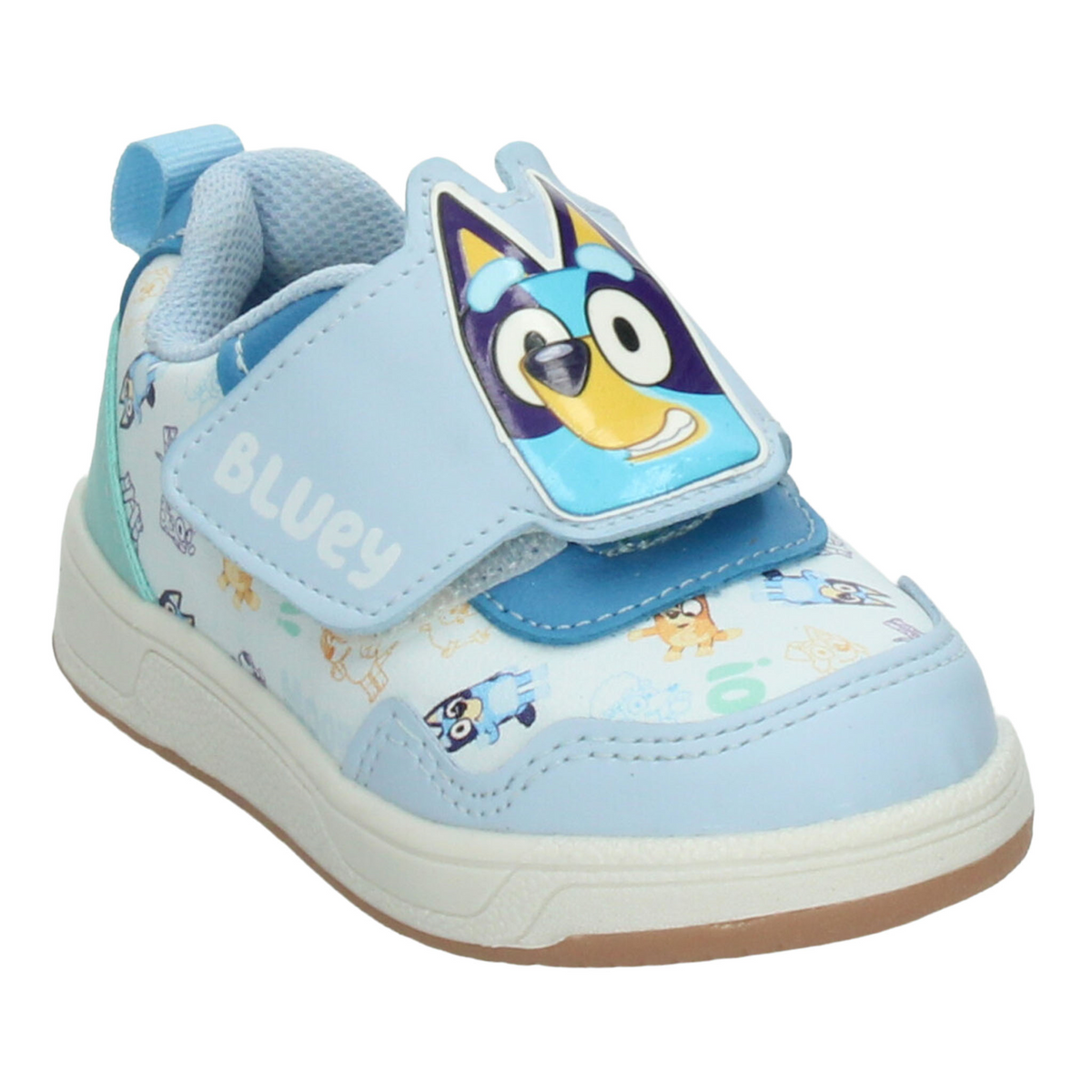 Tenis Bluey Niña Azul Casual Cinta Adhesiva Infantil T12-15, foto 4 de 10