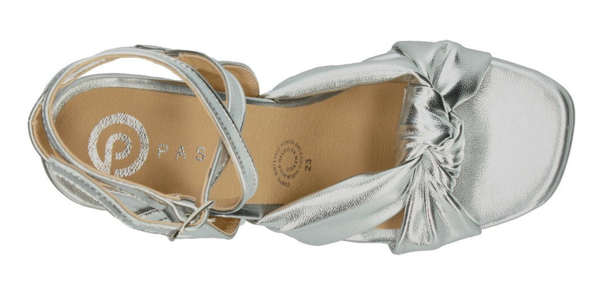 Sandalias De Fiesta Passi Plata Para Mujer [pas4], foto 9 de 11