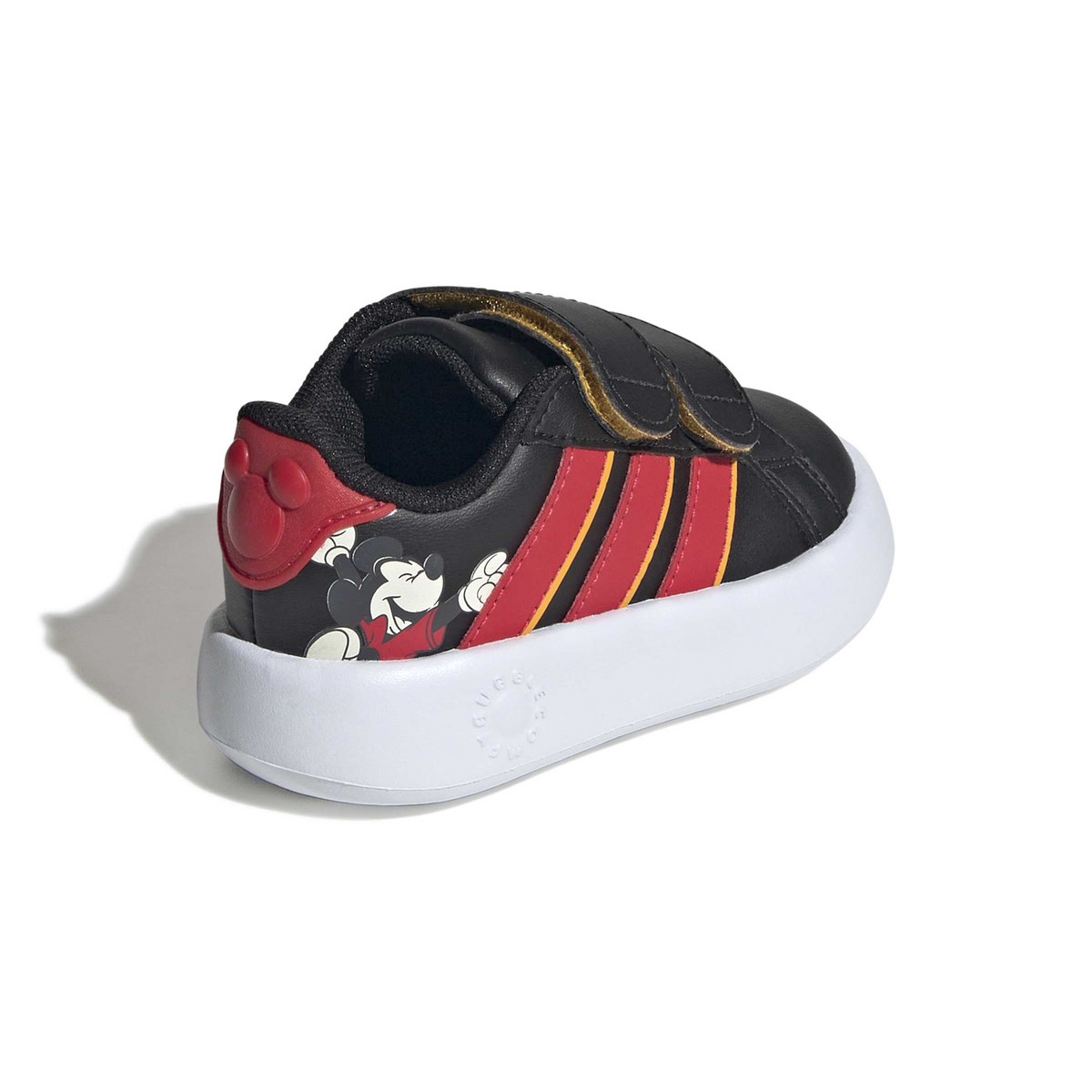 Tenis Adidas Grand Court Niño Negro Mickey Mouse Bebé Infantil T11-16, foto 3 de 10
