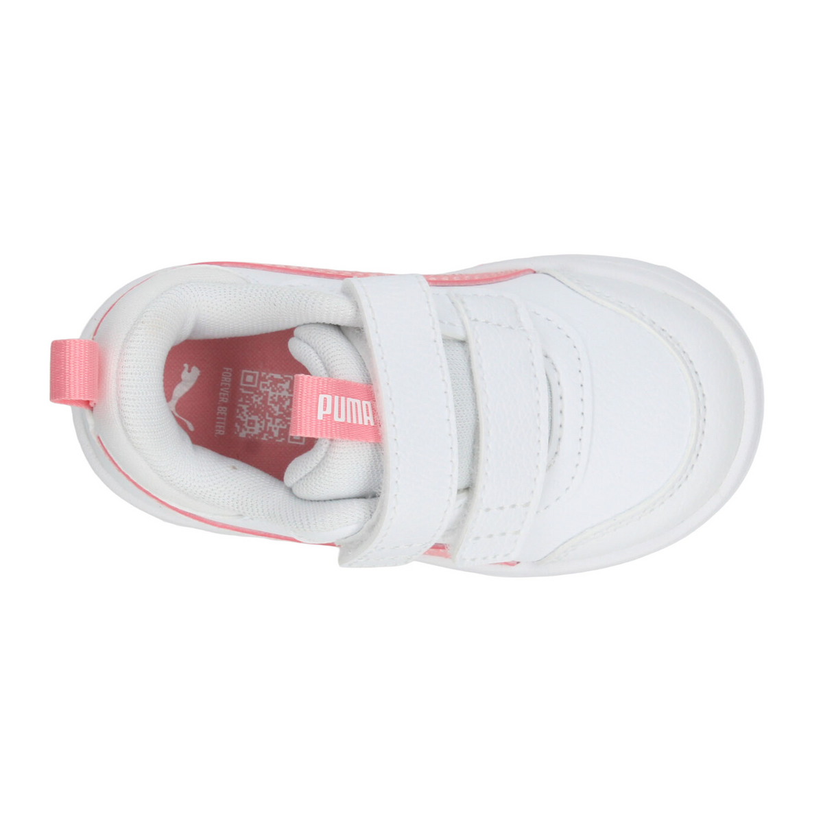 Tenis Puma Multiflex 2 Niña Blanco Casual Escolar Infantil T11-16, foto 8 de 10