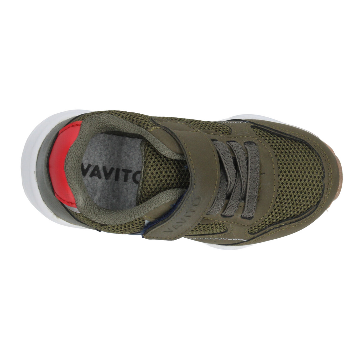 Tenis Vavito Niño Verde Deportivo Ajustable Infantil T18-22, foto 8 de 10